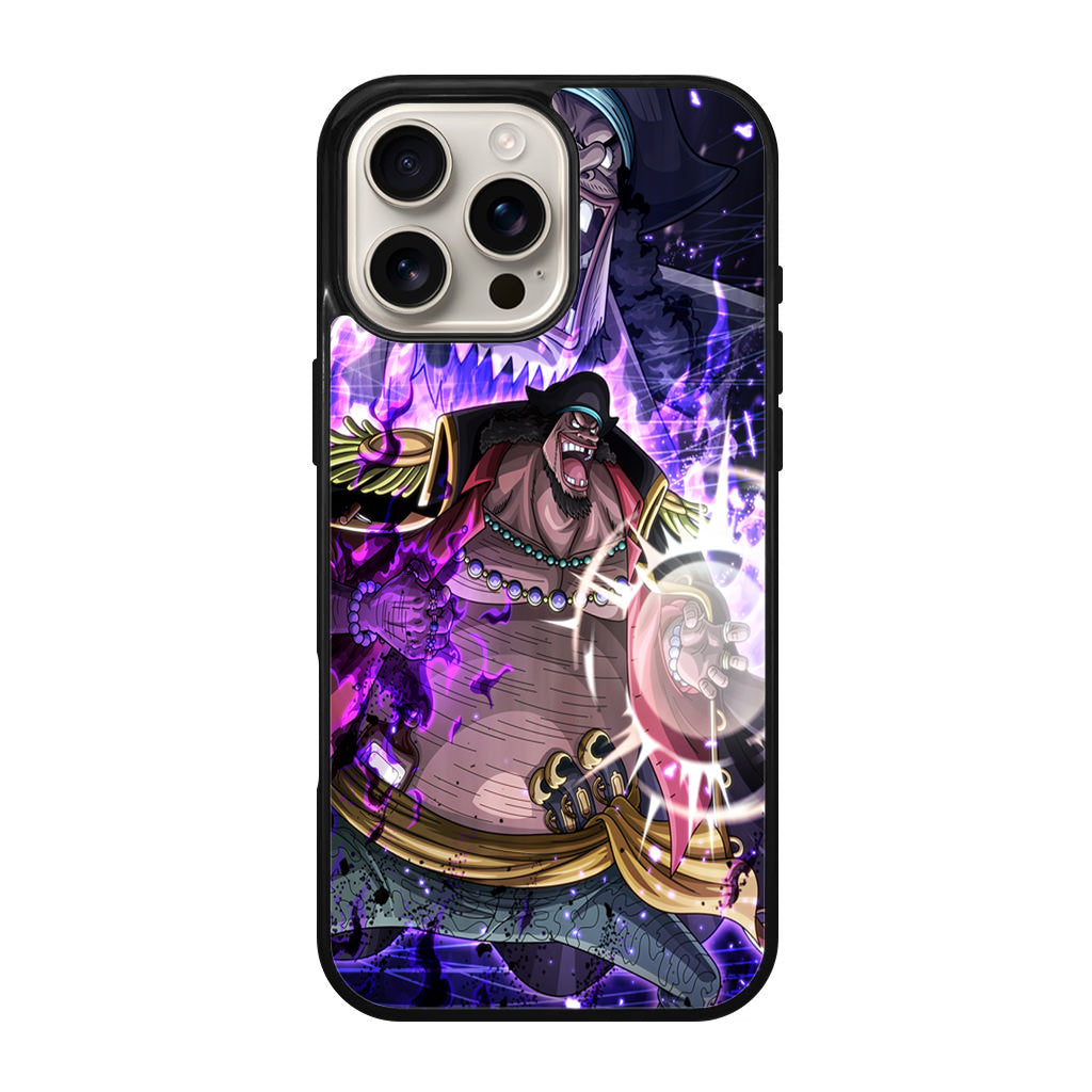 Kurohige With Two Devil Fruits Power iPhone 16 Pro / 16 Pro Max Case