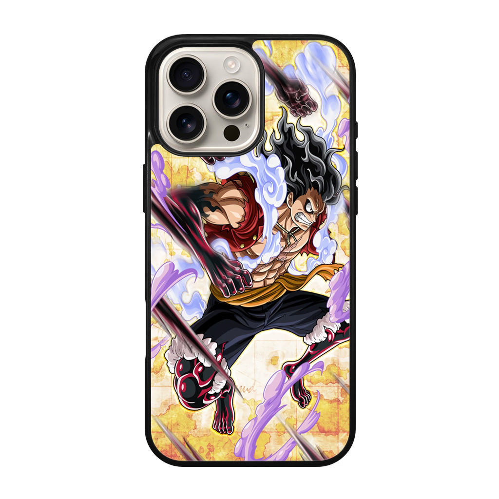 Luffy Gomu Gomu No Black Mamba iPhone 16 Pro / 16 Pro Max Case