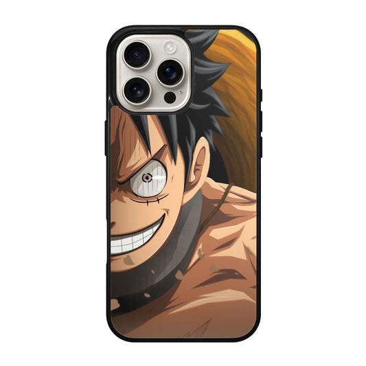 Luffy Half Smile iPhone 16 Pro / 16 Pro Max Case