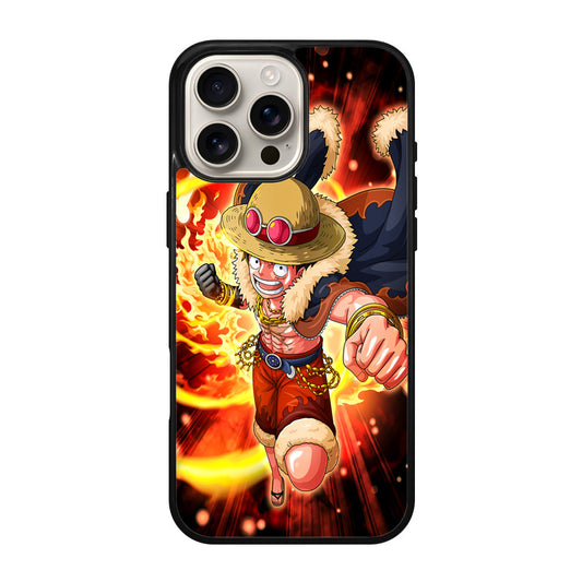 Luffy Red Hawk Punch iPhone 16 Pro / 16 Pro Max Case