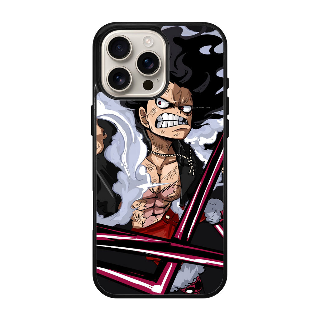 Luffy Snake Man Culverin Art iPhone 16 Pro / 16 Pro Max Case