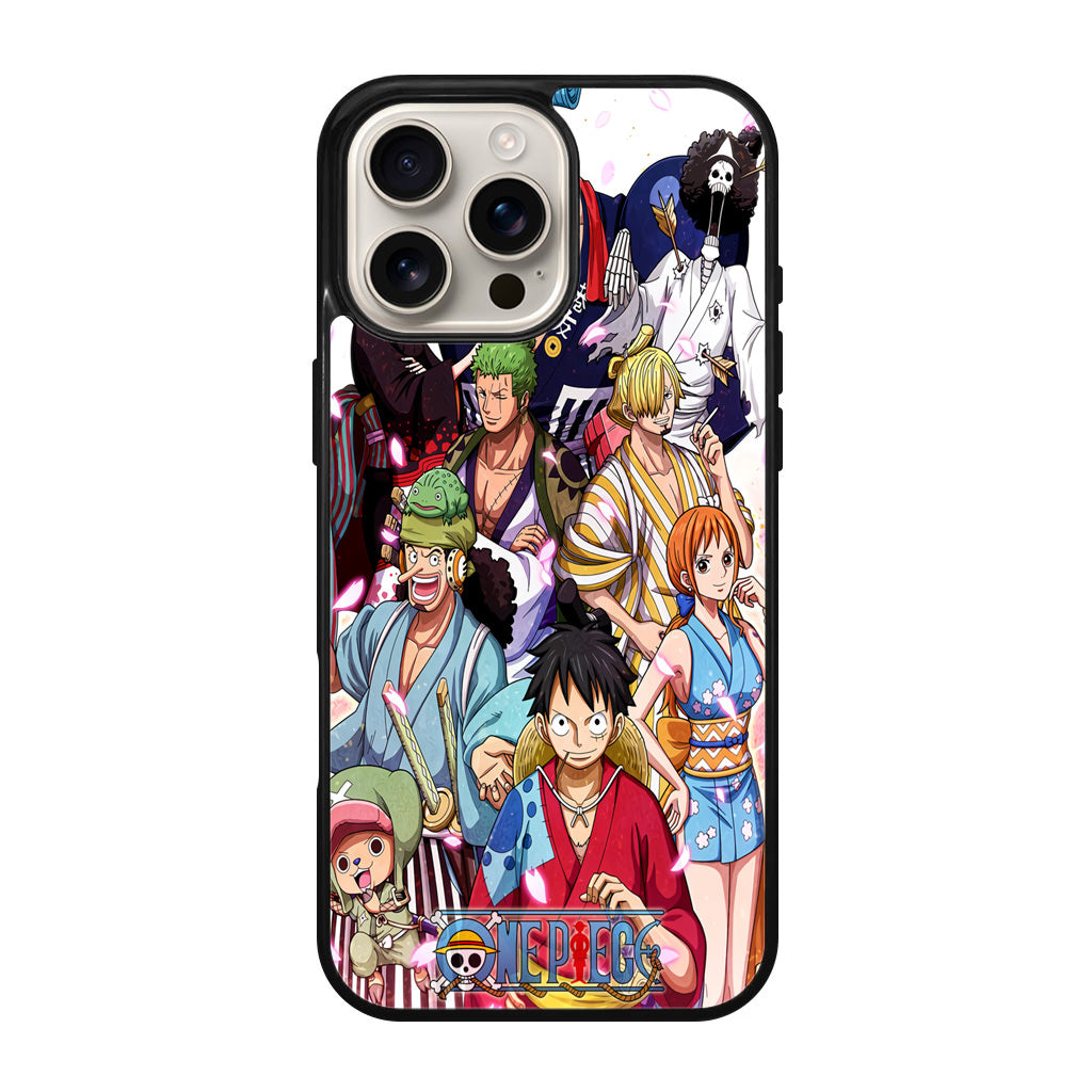 Mugiwara Crew Wano iPhone 16 Pro / 16 Pro Max Case