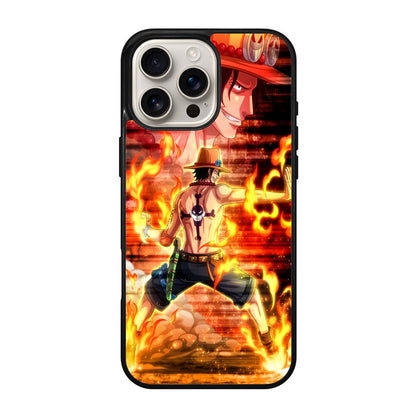 Portgas D Ace One Piece iPhone 16 Pro / 16 Pro Max Case