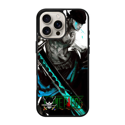 Roronoa Zoro One Piece iPhone 16 Pro / 16 Pro Max Case