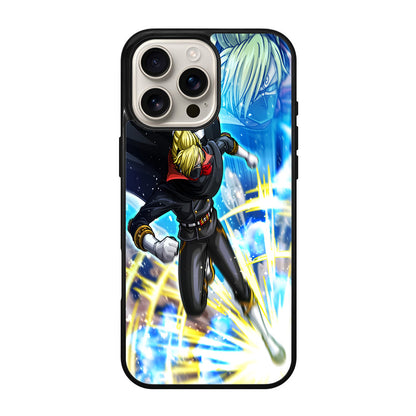 Sanji In Stealth Black Suit iPhone 16 Pro / 16 Pro Max Case