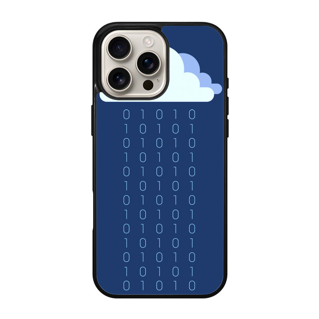 Abstract Binary Minimalist iPhone 16 Pro / 16 Pro Max Case