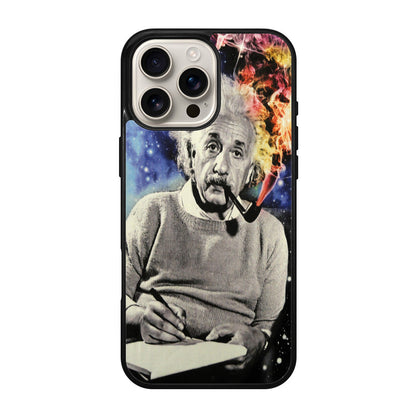 Albert Einstein Smoking iPhone 16 Pro / 16 Pro Max Case