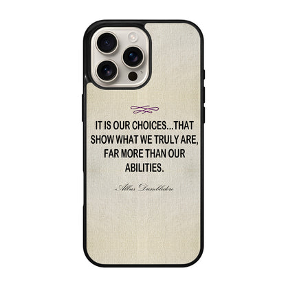 Albus Dumbledore Quote iPhone 16 Pro / 16 Pro Max Case