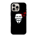 Anonymous Blood Splashes iPhone 16 Pro / 16 Pro Max Case
