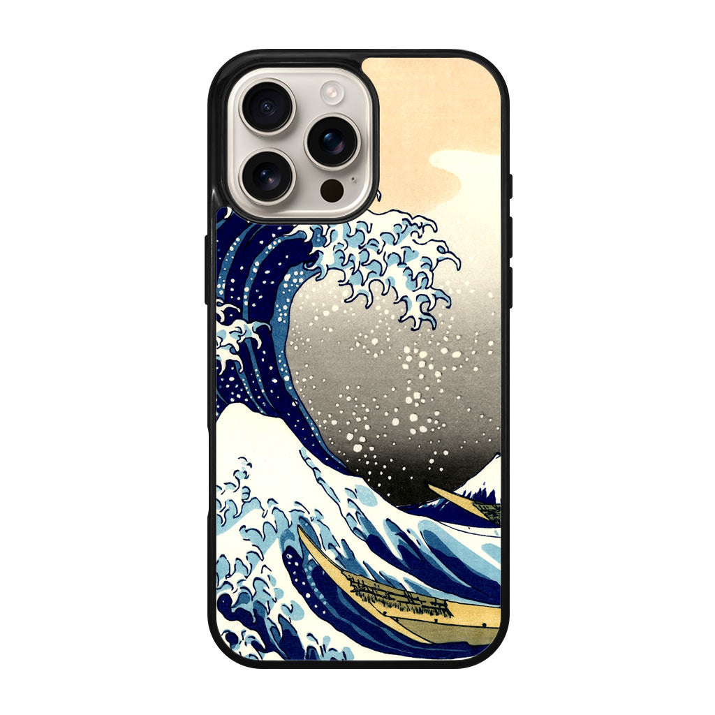 Artistic the Great Wave off Kanagawa iPhone 16 Pro / 16 Pro Max Case