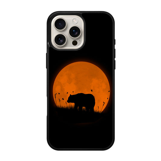 Bear Silhouette iPhone 16 Pro / 16 Pro Max Case