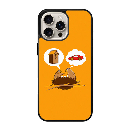 Bird Life Priorities iPhone 16 Pro / 16 Pro Max Case