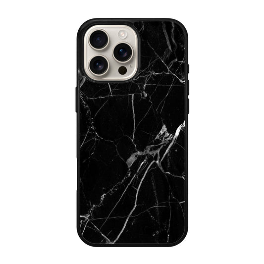 Black Marble iPhone 16 Pro / 16 Pro Max Case