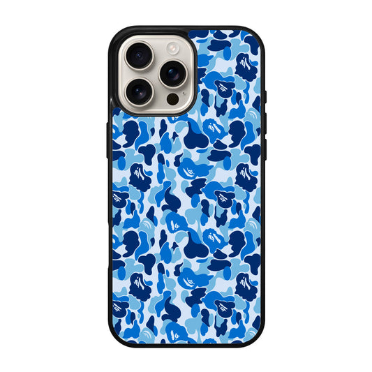 Blue Camo iPhone 16 Pro / 16 Pro Max Case