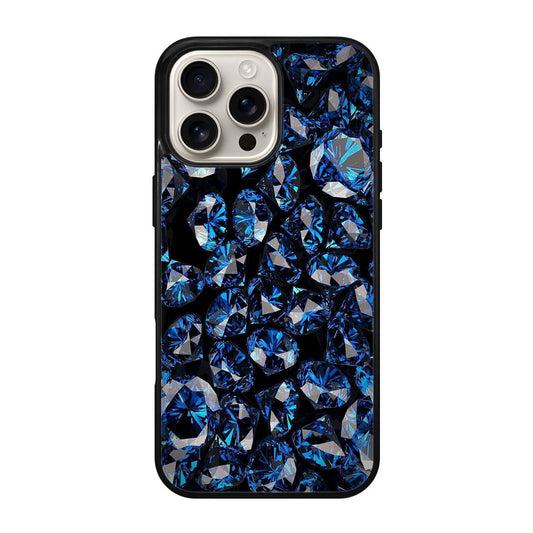 Blue Diamonds Pattern iPhone 16 Pro / 16 Pro Max Case