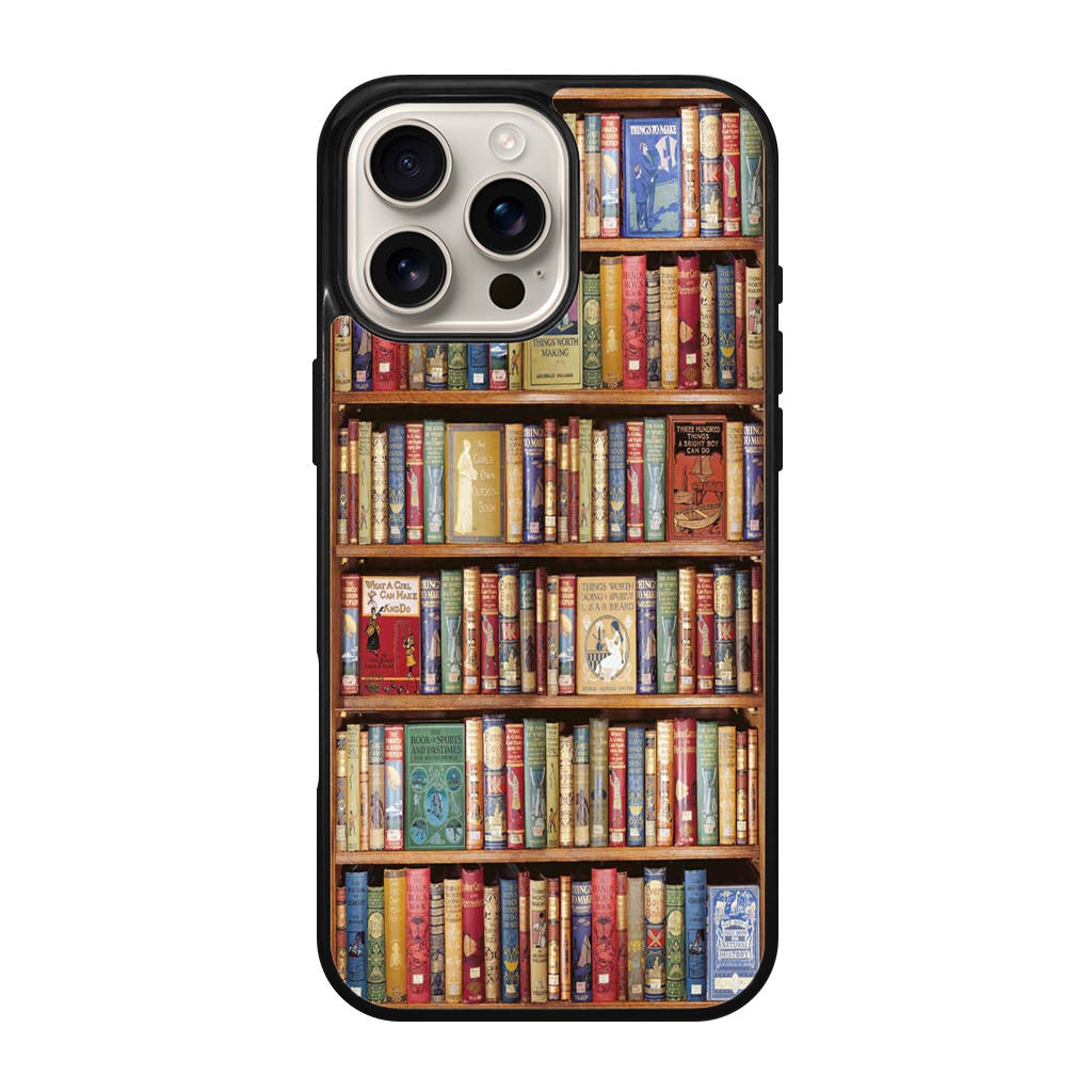 Bookshelf Library iPhone 16 Pro / 16 Pro Max Case