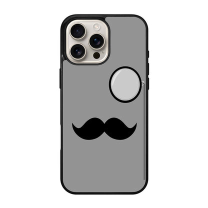 Classy Mustache iPhone 16 Pro / 16 Pro Max Case