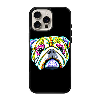 Colorful Bulldog Art iPhone 16 Pro / 16 Pro Max Case