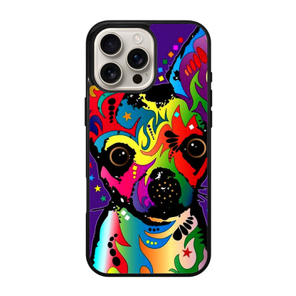 Colorful Chihuahua iPhone 16 Pro / 16 Pro Max Case