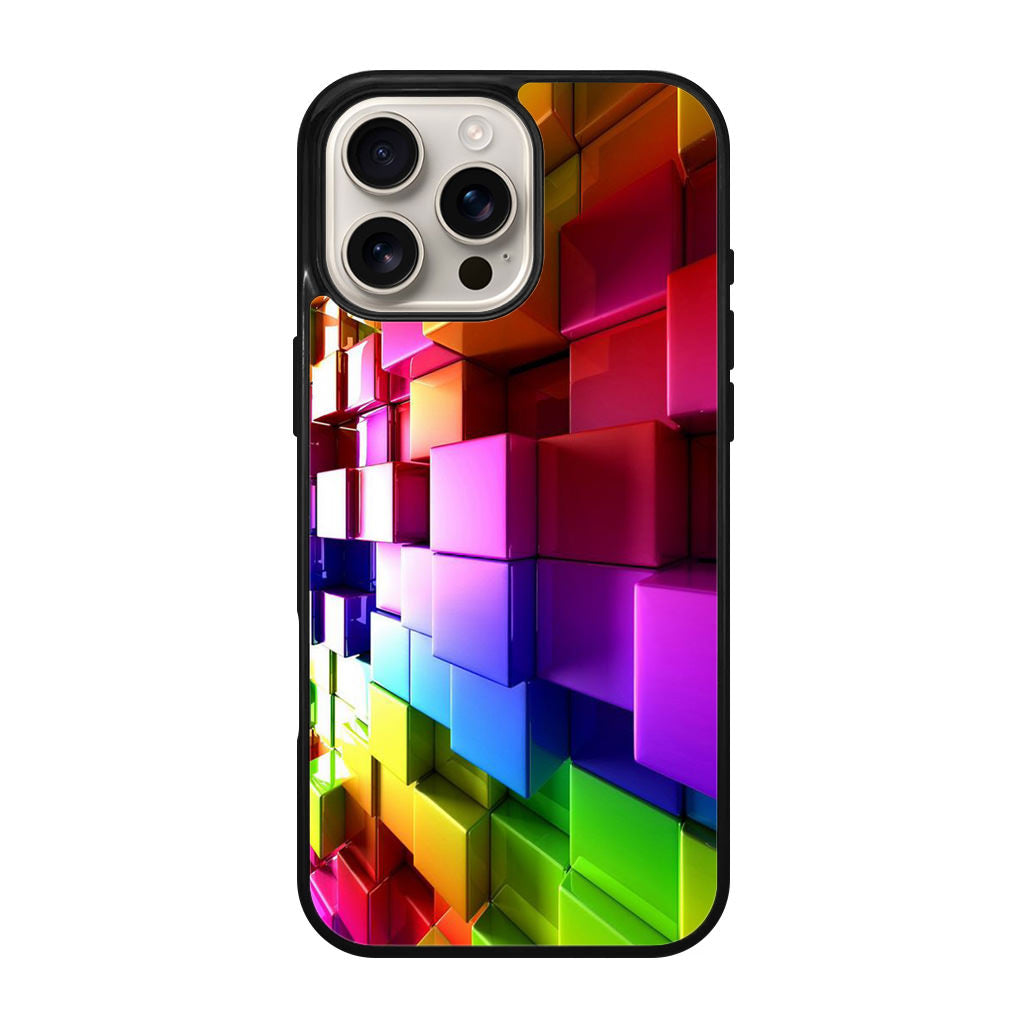 Colorful Cubes iPhone 16 Pro / 16 Pro Max Case