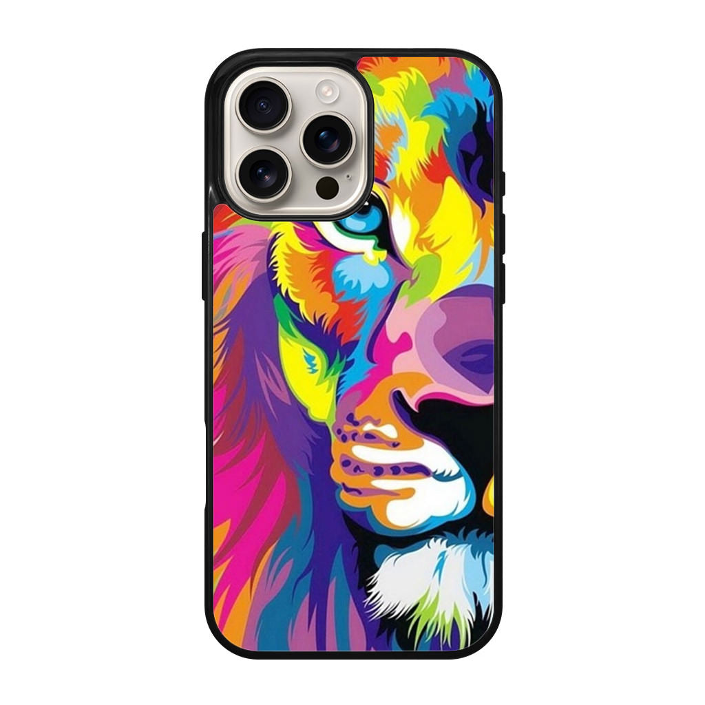 Colorful Lion iPhone 16 Pro / 16 Pro Max Case