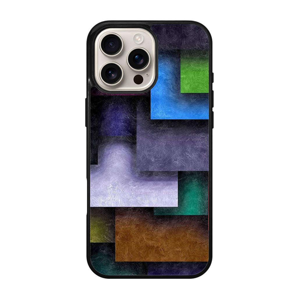 Colorful Rectangel Art iPhone 16 Pro / 16 Pro Max Case