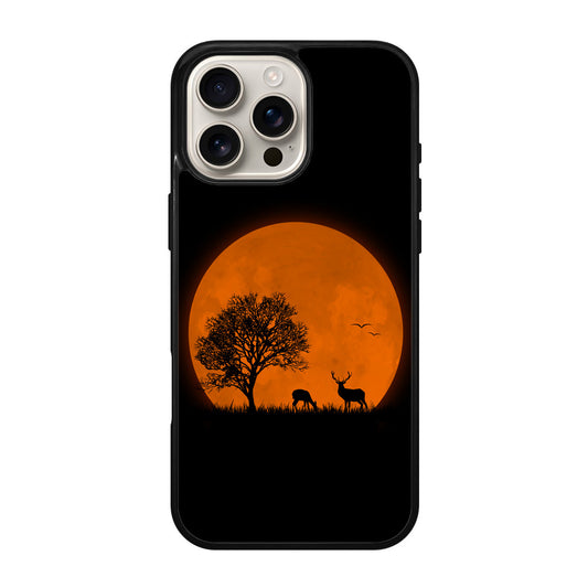 Deer Silhouette iPhone 16 Pro / 16 Pro Max Case