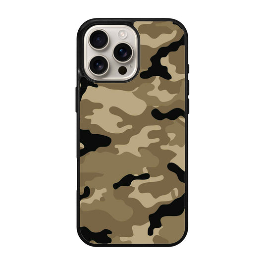 Desert Military Camo iPhone 16 Pro / 16 Pro Max Case