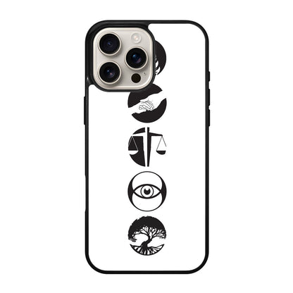 Divergent Factions iPhone 16 Pro / 16 Pro Max Case