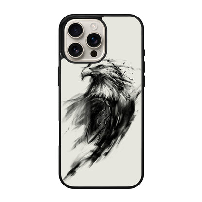 Eagle Art Black Ink iPhone 16 Pro / 16 Pro Max Case