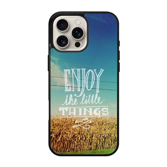 Enjoy The Little Things iPhone 16 Pro / 16 Pro Max Case