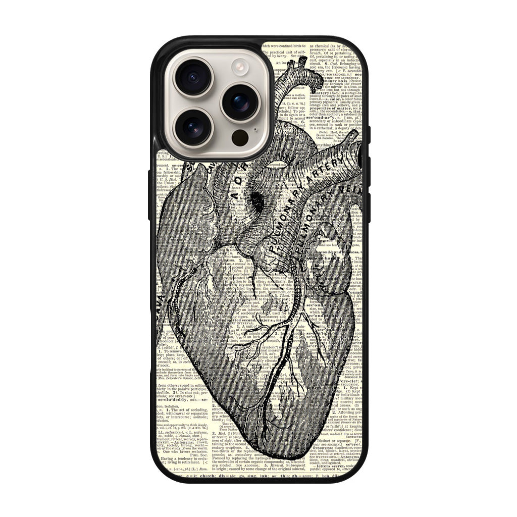 Heart Book Art iPhone 16 Pro / 16 Pro Max Case