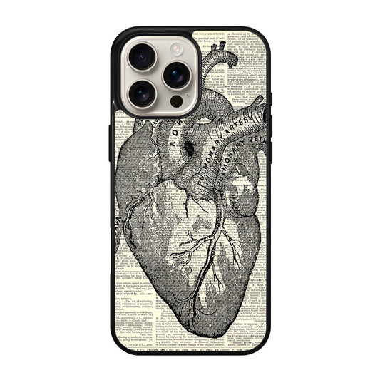 Heart Book Art iPhone 16 Pro / 16 Pro Max Case