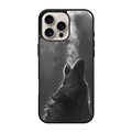 Howling Wolves Black and White iPhone 16 Pro / 16 Pro Max Case