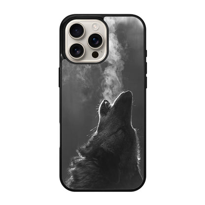 Howling Wolves Black and White iPhone 16 Pro / 16 Pro Max Case