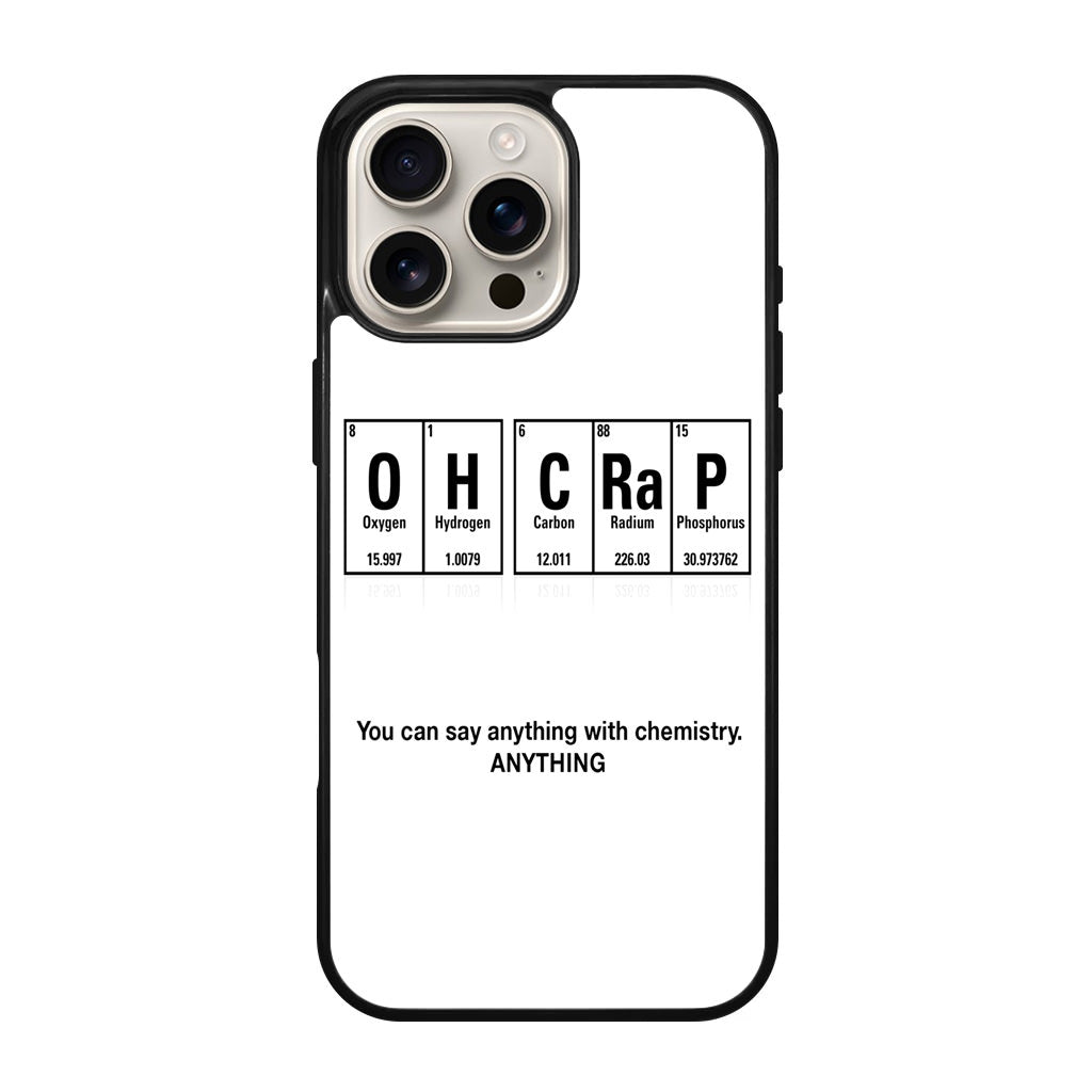 Humor Funny with Chemistry iPhone 16 Pro / 16 Pro Max Case