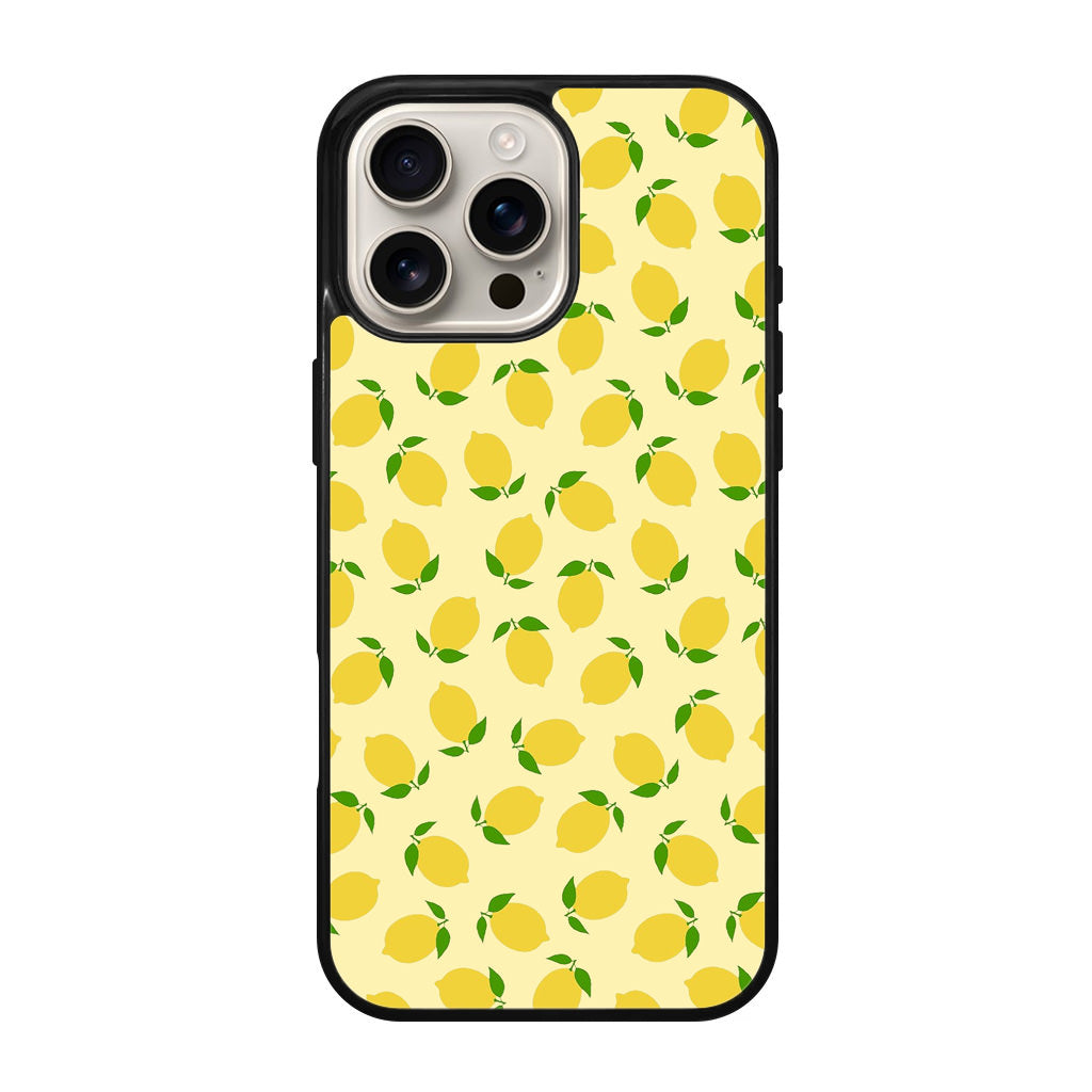 Lemons Fruit Pattern iPhone 16 Pro / 16 Pro Max Case