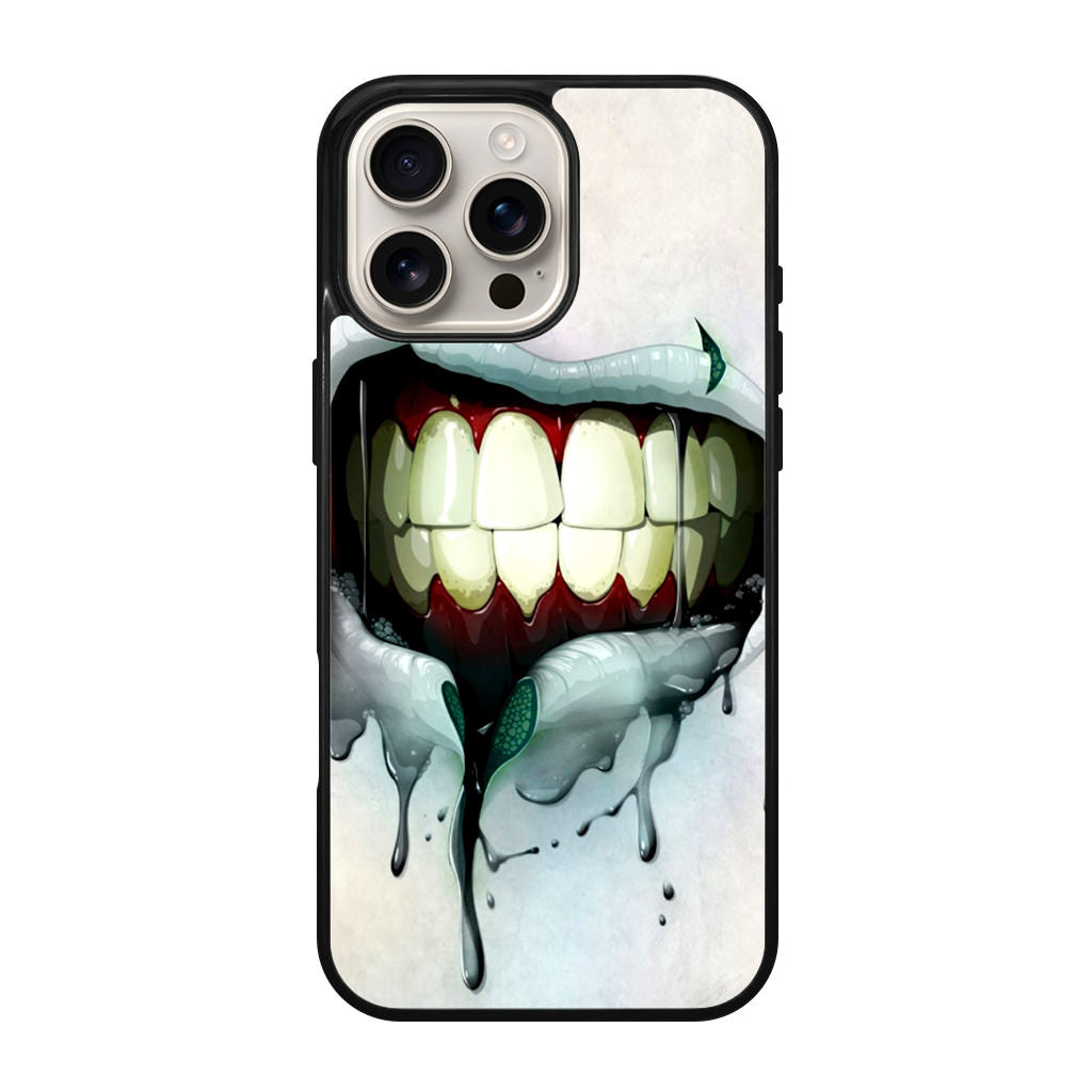 Lips Mouth Teeth iPhone 16 Pro / 16 Pro Max Case