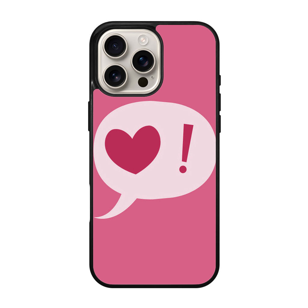 Love Pink iPhone 16 Pro / 16 Pro Max Case