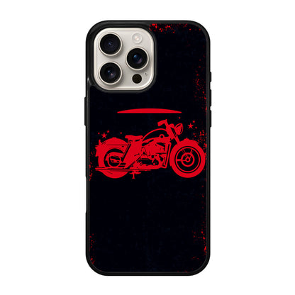 Motorcycle Red Art iPhone 16 Pro / 16 Pro Max Case