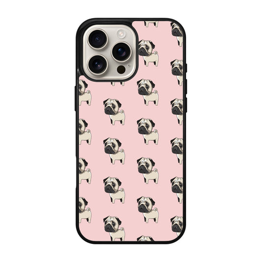 Pugs Pattern iPhone 16 Pro / 16 Pro Max Case