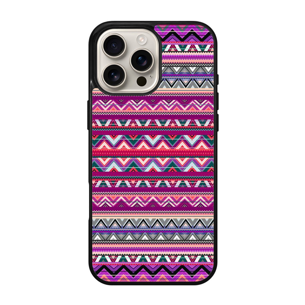 Purple Aztec Art iPhone 16 Pro / 16 Pro Max Case