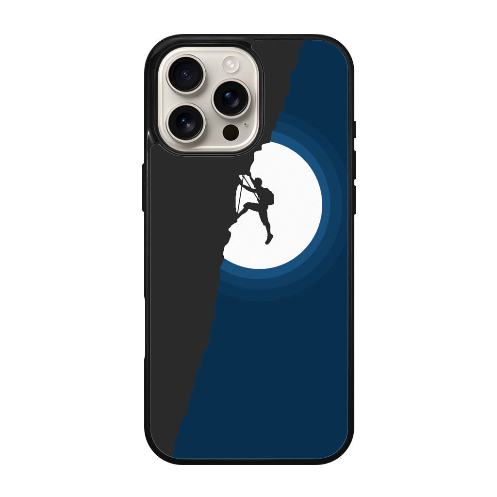 Silhouette of Climbers iPhone 16 Pro / 16 Pro Max Case