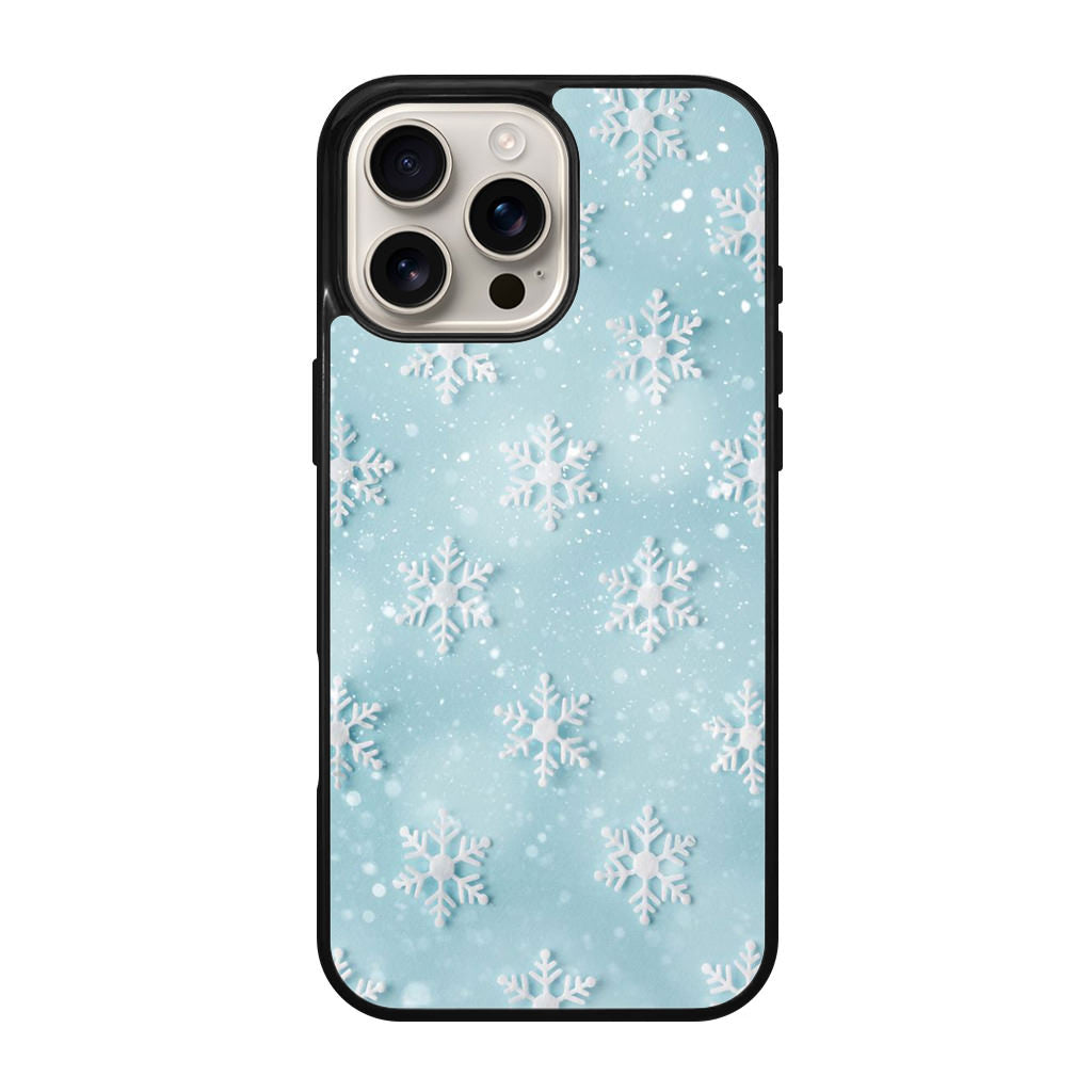 Snowflakes Pattern iPhone 16 Pro / 16 Pro Max Case