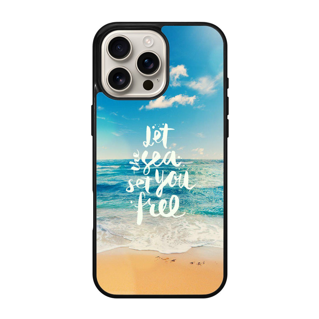 The Sea Set You Free iPhone 16 Pro / 16 Pro Max Case