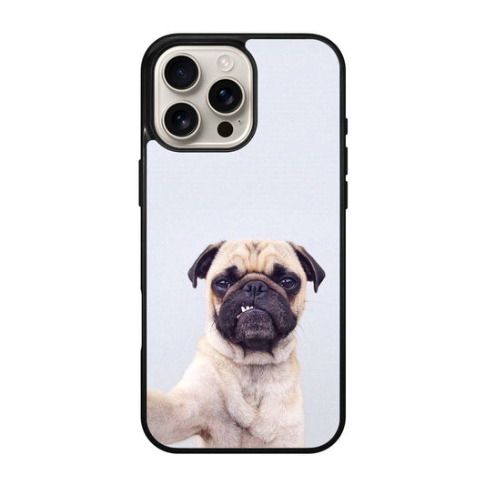 The Selfie Pug iPhone 16 Pro / 16 Pro Max Case