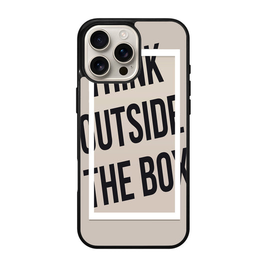 Think Outside The Box iPhone 16 Pro / 16 Pro Max Case