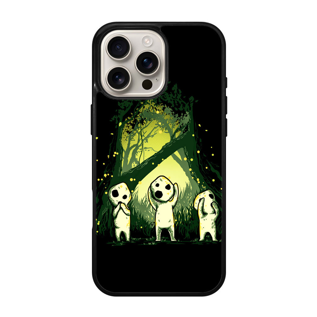 Three Wise Of Kodama iPhone 16 Pro / 16 Pro Max Case