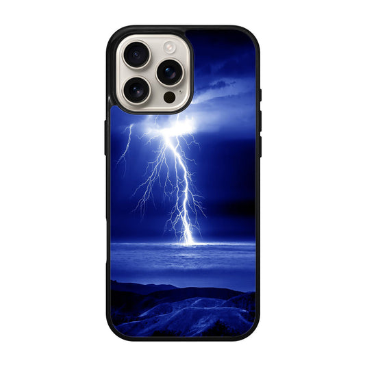 Thunder Over The Sea iPhone 16 Pro / 16 Pro Max Case