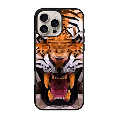 Tiger Polygon iPhone 16 Pro / 16 Pro Max Case